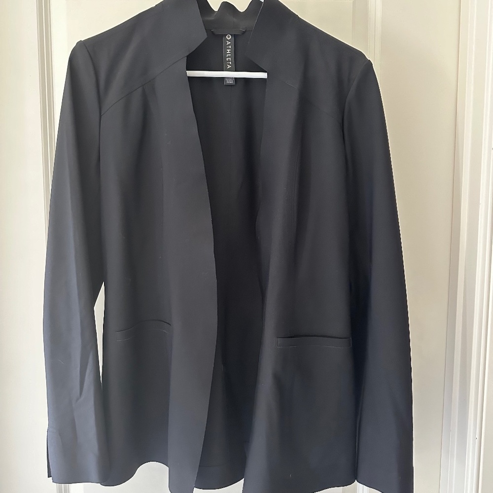Black Athleta Blazer